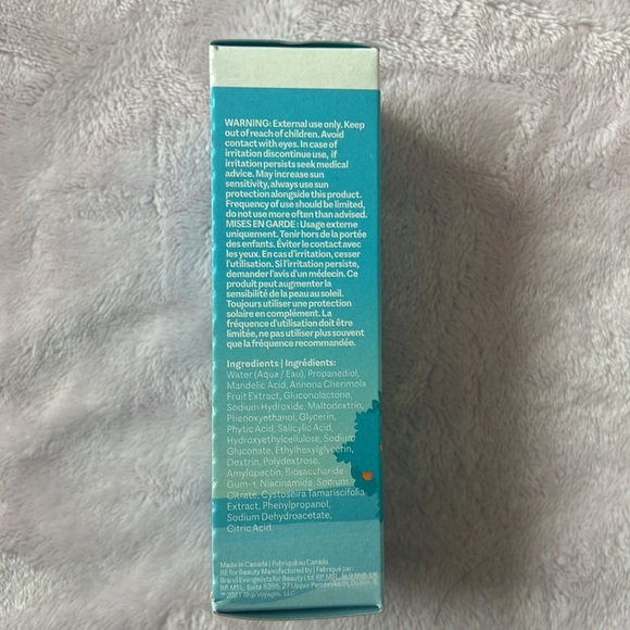 Mandelic Acid & Rice Bran Gentle Exfoliating Serum *NEW IN BOX* - Picture 4 of 5